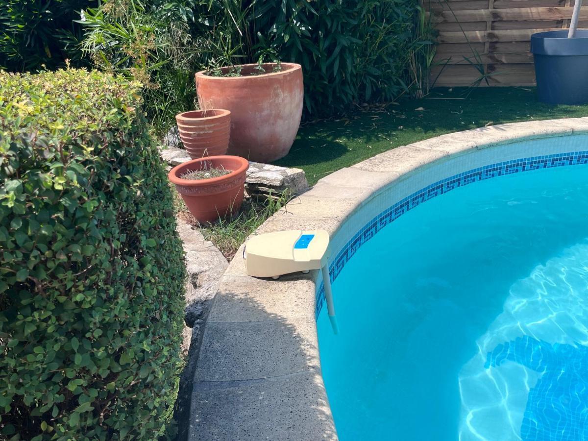 Piscine Cosy, 3 Chambres, 3 Sdb, Havre De Paix A 10 Min Des Plages Mauguio Exterior foto