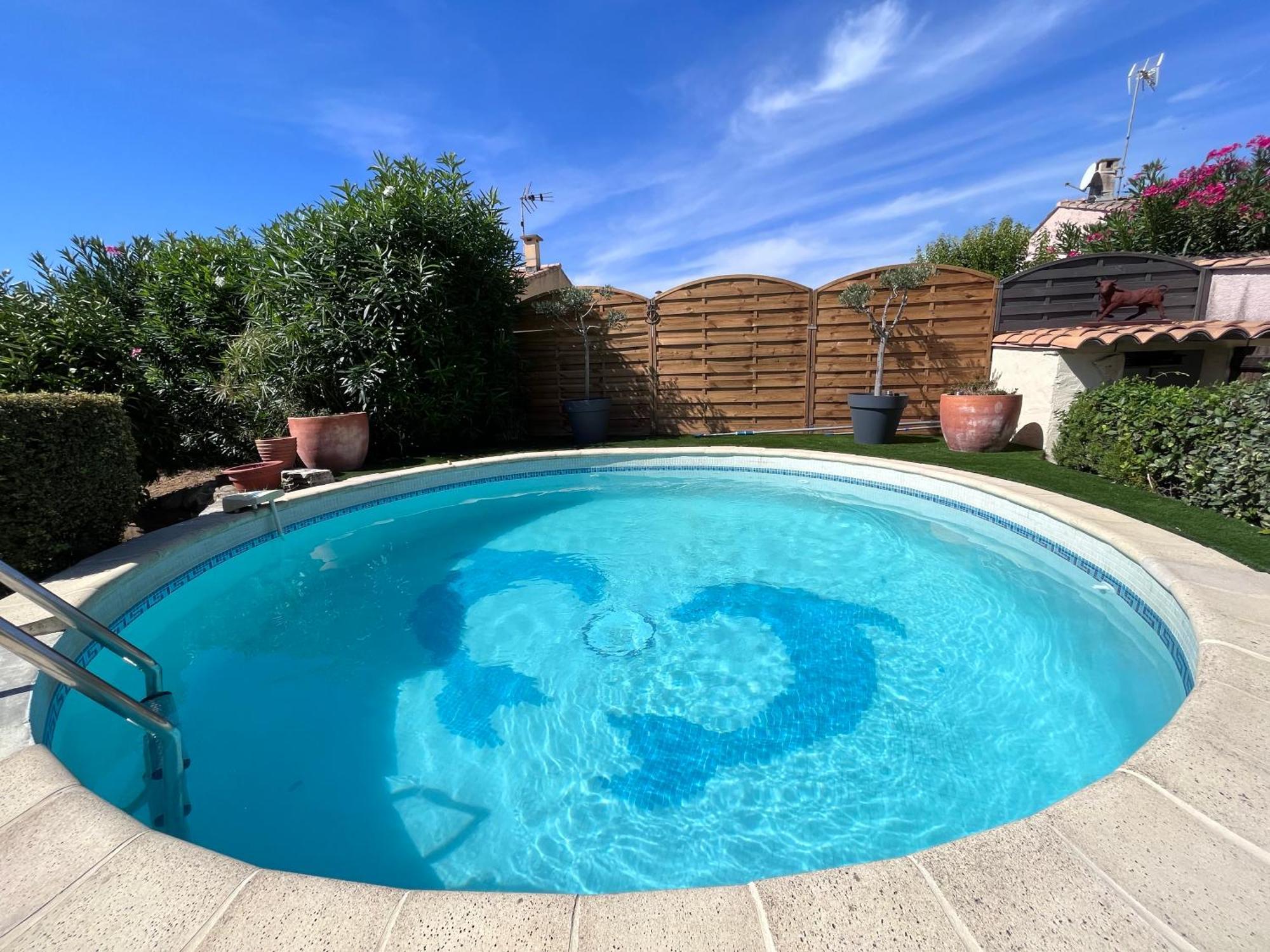 Piscine Cosy, 3 Chambres, 3 Sdb, Havre De Paix A 10 Min Des Plages Mauguio Exterior foto
